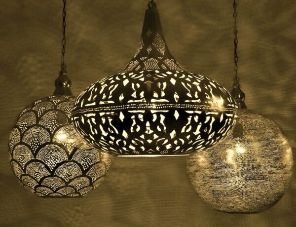 Pendant lamps-hanging lamps-Handcrafted brass - Image 5