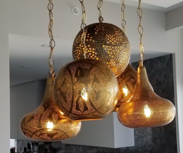 5 Moroccan pendant lamps-Pendant lamps - Image 2