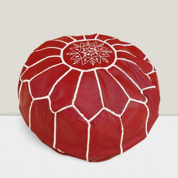 Decorative Moroccan Pouf - Image 2