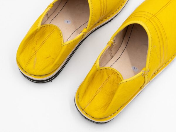 Tamizart genuine leather Slippers For men. (yellow) - Image 3