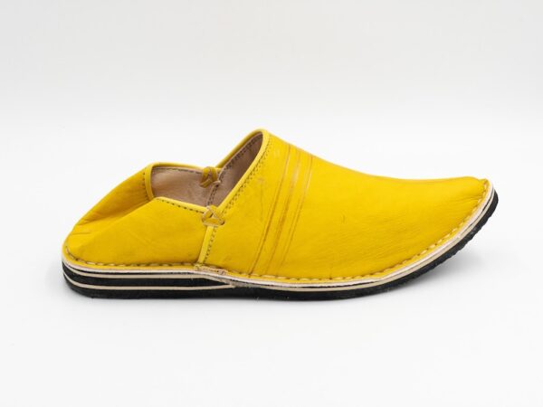 Tamizart genuine leather Slippers For men. (yellow) - Image 7