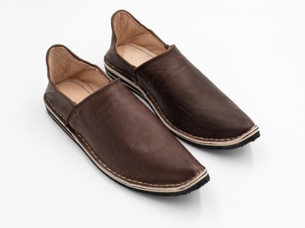 Leather Slippers || orig Berber Babouche - Image 3