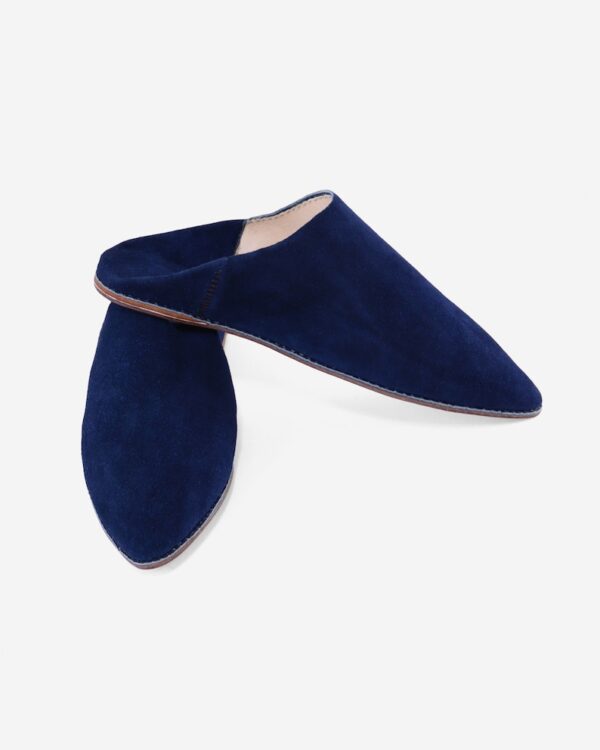 Leather Slippers || Suede Berber Babouche - Image 8