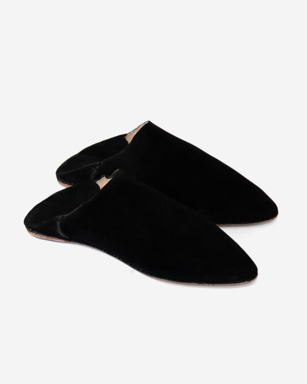 Leather Slippers || Suede Berber Babouche - Image 5