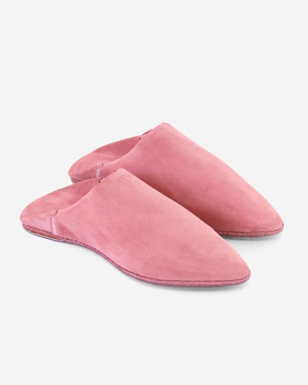 Leather Slippers || Suede Berber Babouche - Image 2