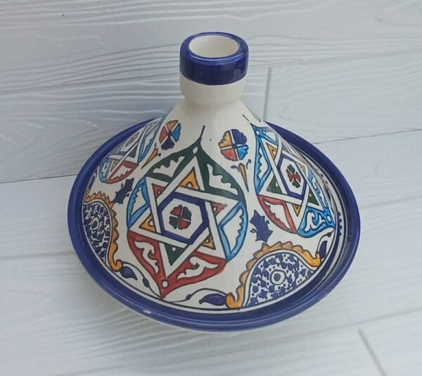 Handmade Moroccan Ceramic Tagine - Image 5