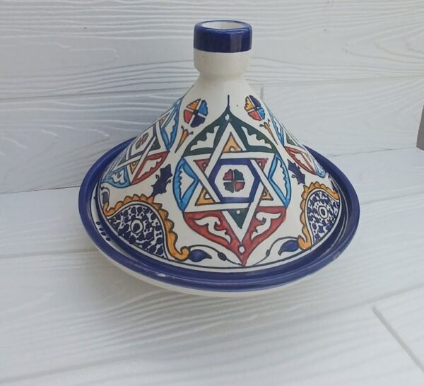 Handmade Moroccan Ceramic Tagine - Image 2