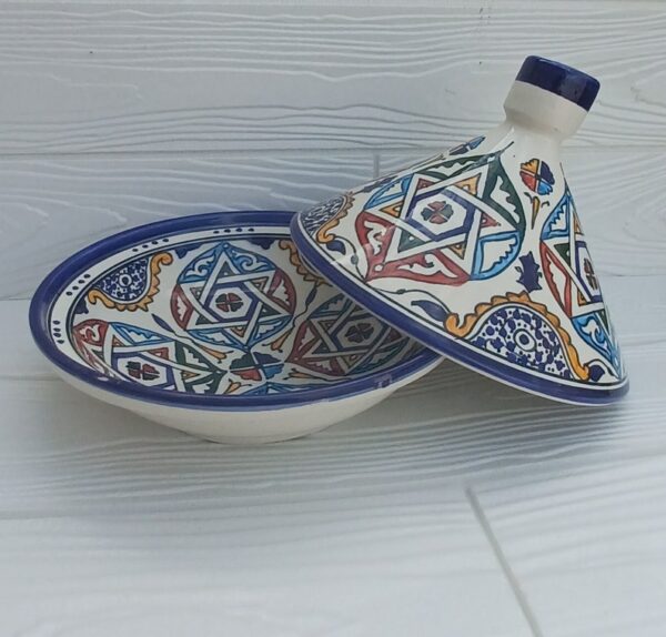 Handmade Moroccan Ceramic Tagine - Image 4